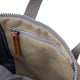 Roka London Finchley canvas pieni reppu taupe ruskea vaaleanruskea