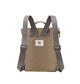 Roka London Finchley canvas ruskea pieni reppu taupe vaaleanruskea