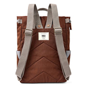 Roka London reppu Sustainable L-koko Chocolate