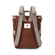 Roka London Finchley pieni reppu Chocolate ruskea takaa