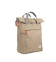 Roka London ruskea Finchley canvas pieni reppu taupe vaaleanruskea