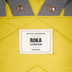 Roka london canfeild b keskikokoinen keltainen reppu canvas lemonade