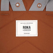 Roka london oranssi reppu finchley keskikokoinen ruskea