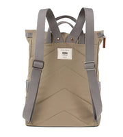 Roka london reppu finchley canvas iso taupe vaaleanruskea ruskea
