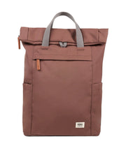 Roka london reppu finchley canvas keskikokoinen coco tummanruskea ruskea