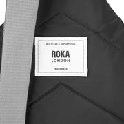 Roka musta london willesden olkalaukku xl nylon