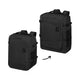 Samsonite 2FIT underseat reppu matkustureppu musta laajennus