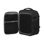 Samsonite 2FIT underseat reppu matkustureppu musta sisältä