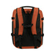 Samsonite 2FIT underseat reppu matkustureppu rust oranssi takaa