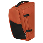Samsonite 2FIT underseat reppu matkustureppu rust oranssi sivusta