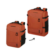 Samsonite 2FIT underseat reppu matkustureppu rust oranssi laajennus