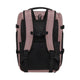 Samsonite 2FIT underseat reppu matkustureppu vaaleanpunainen takaa
