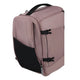 Samsonite 2FIT underseat reppu matkustureppu vaaleanpunainen sivusta
