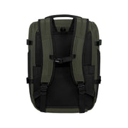 Samsonite 2FIT underseat reppu matkustureppu vihreä takaa