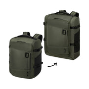 Samsonite 2FIT underseat reppu matkustureppu vihreä laajennus