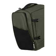 Samsonite 2FIT underseat reppu matkustureppu vihreä sivusta