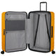 Samsonite Lin Air keltainen iso matkalaukku sisältä