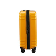 Samsonite Lin Air keltainen lentolaukku sivulta