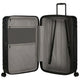 Samsonite Lin Air musta iso matkalaukku sisältä
