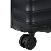 Samsonite Lin Air musta iso matkalaukku pyörät