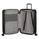 Samsonite Lin Air musta pieni matkalaukku sisältä 