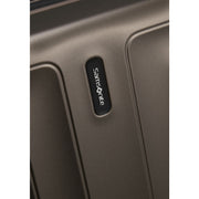 Samsonite Lin Air Matt Bronze ruskea pieni matkalaukku logo
