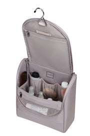 Samsonite beige move journal toilettelaukku vaalea ripustettava