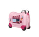 Samsonite dream2go lasten pieni matkalaukku istuttava vaaleanpunainen