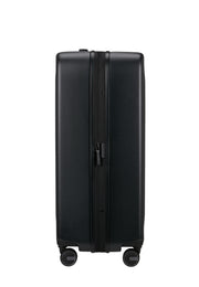 Samsonite fyrm musta pieni matkalaukku graphite laajennettava