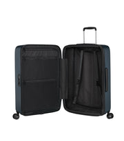 Samsonite fyrm pieni matkalaukku laajennettava sininen tummansininen