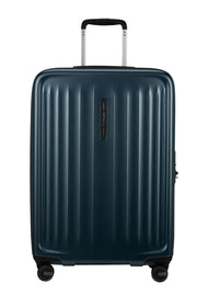Samsonite fyrm pieni matkalaukku sininen laajennettava tummansininen