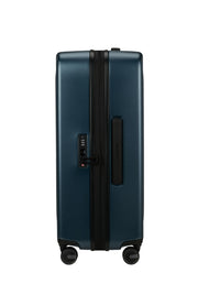 Samsonite fyrm sininen pieni matkalaukku laajennettava tummansininen