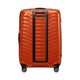 Samsonite proxis oranssi matkalaukku takaa