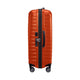 Samsonite proxis oranssi matkalaukku sivusta