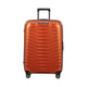 Samsonite proxis oranssi matkalaukku edestä lyhyellä kahvalla 