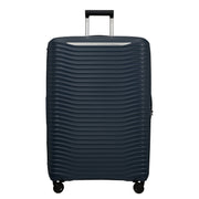 Samsonite upscape jatti matkalauku laajennettava sininen tummansininen edestä