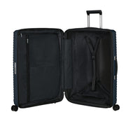Samsonite upscape jatti matkalauku laajennettava sininen tummansininen sisältä