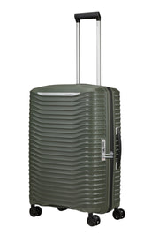 Samsonite upscape spinner vihreä laajennettava pieni matkalaukku