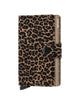 Secrid leopardi vaalea miniwallet lompakko