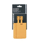 Ta Revolution Samsonite keltainen nimilappu