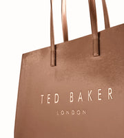 Ted baker crikon iso olkalaukku ruskea taupe