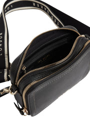 Ted baker linzie musta pieni kameralaukku olkalaukku nahka