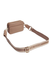 Ted baker linzie pieni kameralaukku ruskea olkalaukku nahka taupe