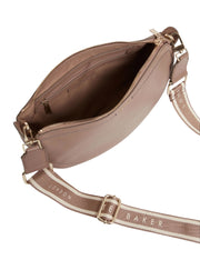 Ted baker vaalea lorreen nahka olkalaukku taupe