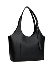 Tommy Hilfiger Logo musta iso olkalaukku