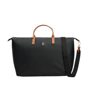 Tommy Hilfiger Popette musta Weekender iso olkalaukku kangas