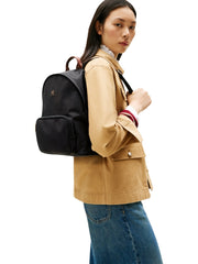 Tommy Hilfiger Popette reppu kangas musta