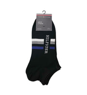 Tommy Hilfiger miesten mustat sukat raita paketti
