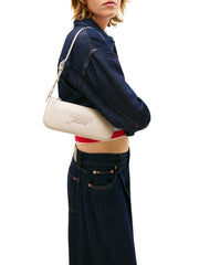 Tommy Jeans Must pieni vaalea olkalaukku stone