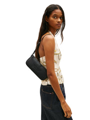 Tommy Jenas Must pieni olkalaukku musta